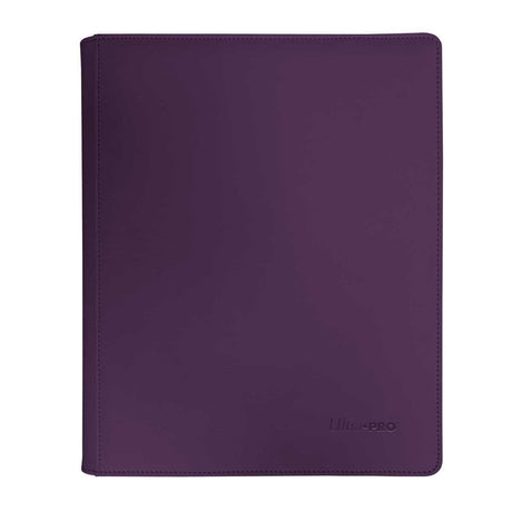 Vivid 9 - Pocket Zippered PRO - Binder - Midnight Plum - E - 16484 - Ultra PRO International - Ultra PRO International