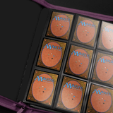 Vivid 9 - Pocket Zippered PRO - Binder - Midnight Plum - E - 16484 - Ultra PRO International - Ultra PRO International