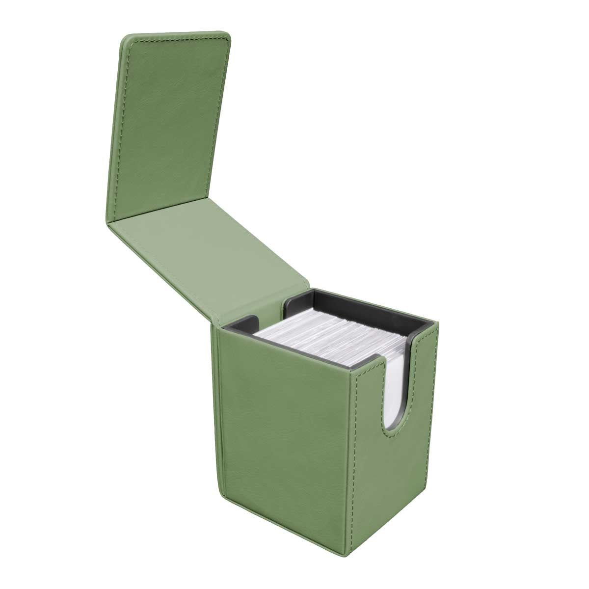 Vivid Alcove Flip Deck Box - Cool Matcha - E - 16494 - Ultra PRO International - Ultra PRO International