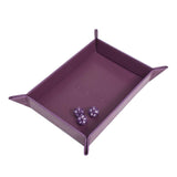 Vivid Magnetic Folding Dice Tray - Midnight Plum - E - 16489 - Ultra PRO International - Ultra PRO International