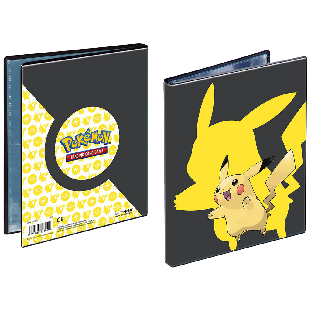 Pikachu 4-Pocket Portfolio for Pokémon | Ultra PRO International