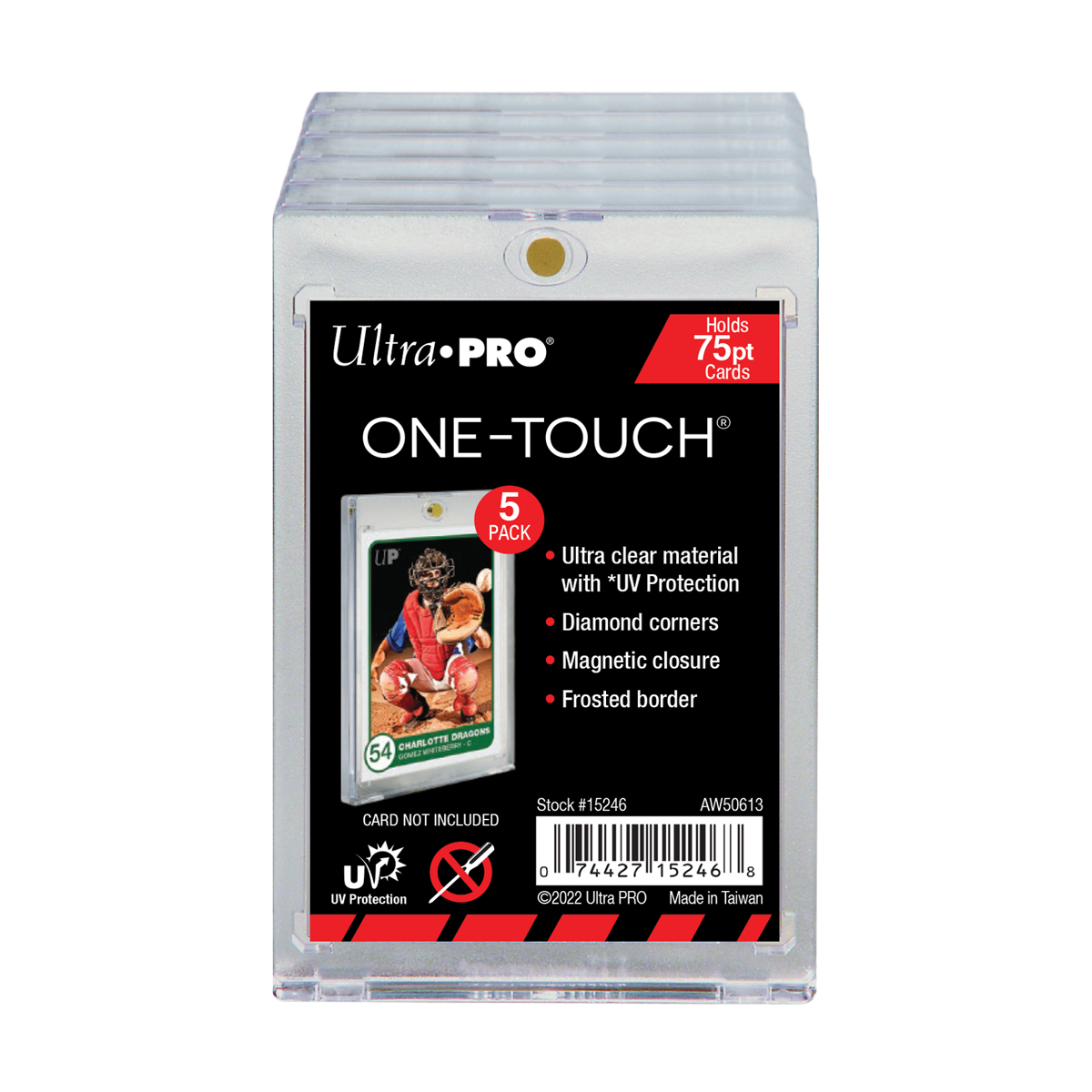 75PT UV ONE-TOUCH Magnetic Holders (5ct) | Ultra PRO International