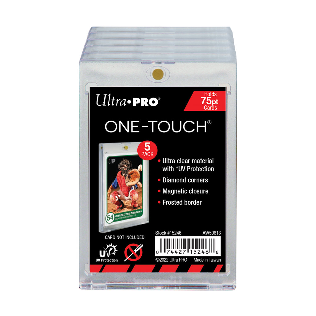 75PT UV ONE-TOUCH Magnetic Holders (5ct) | Ultra PRO International