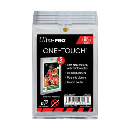 100PT UV ONE-TOUCH Magnetic Holders (5ct) | Ultra PRO International