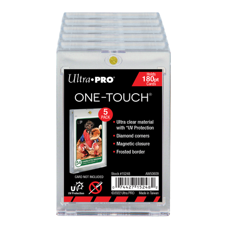 180PT UV ONE-TOUCH Magnetic Holders (5ct) | Ultra PRO International