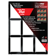 35PT 9-Card Black Border UV ONE-TOUCH Magnetic Holder | Ultra PRO International