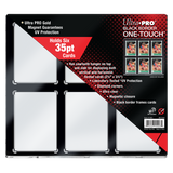 35PT 6-Card Black Border UV ONE-TOUCH Magnetic Holder | Ultra PRO International
