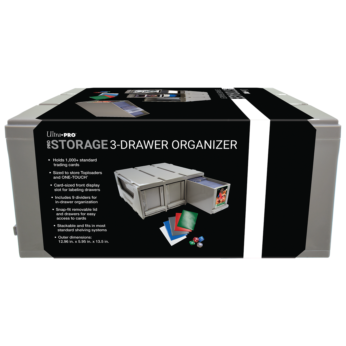 PRO-Storage: 3-Drawer Organizer | Ultra PRO International