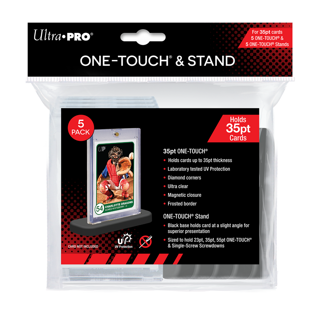 35PT ONE-TOUCH & Stands (5ct) | Ultra PRO International