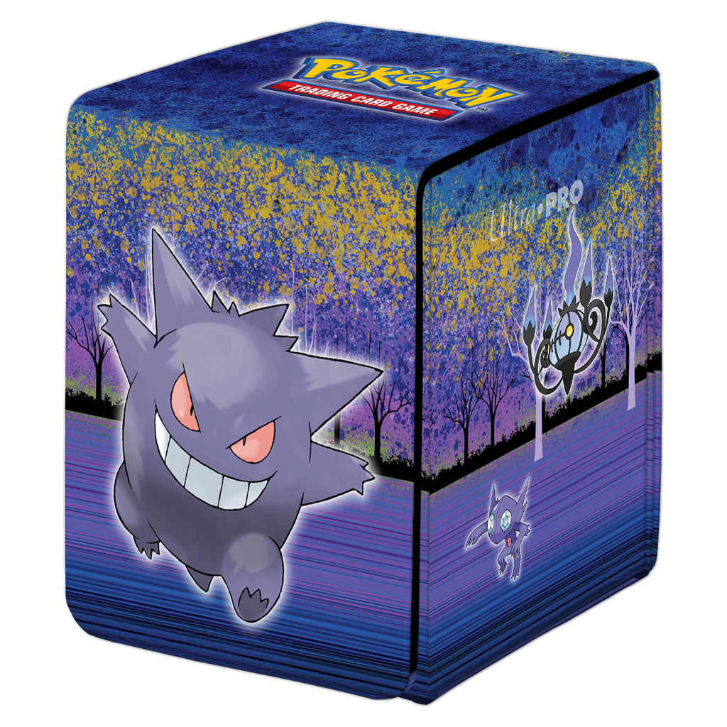 Gallery Series Haunted Hollow Alcove Flip Deck Box for Pokémon | Ultra PRO International