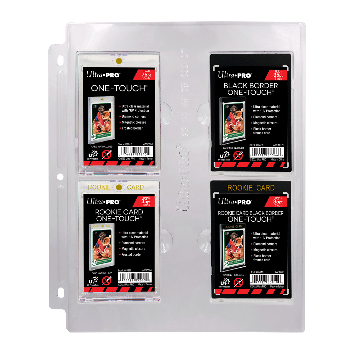 4-Pocket Page for 23PT-100PT ONE-TOUCH Displays | Ultra PRO International