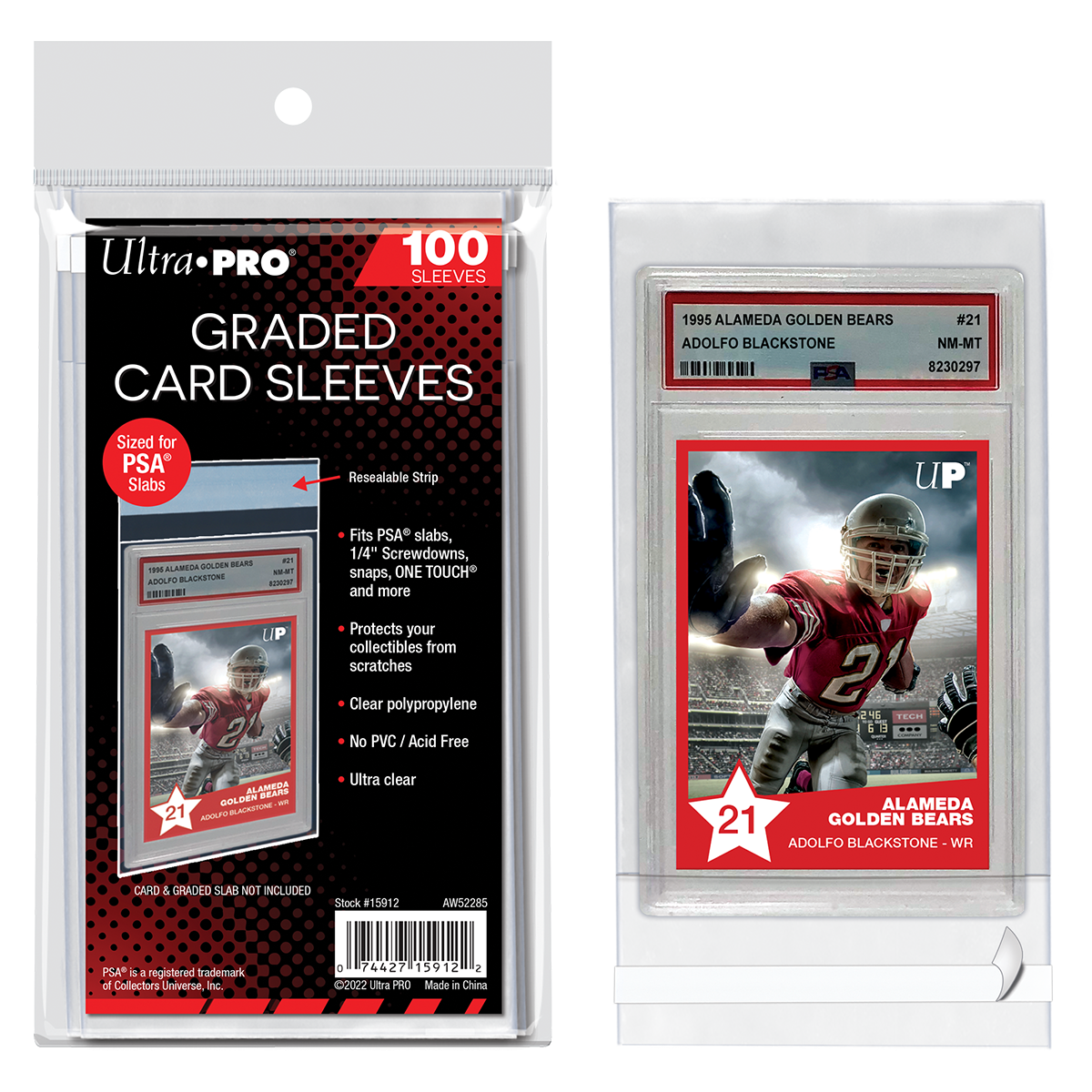 PSA Graded Card Sleeves (100ct) | Ultra PRO International