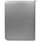 Ultra PRO 9-Pocket Zippered PRO-Binder: Silver | Ultra PRO International
