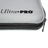 Ultra PRO 12-Pocket Zippered PRO-Binder: Silver | Ultra PRO International