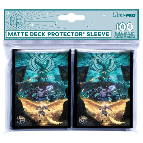 Critical Role Bells Hells Vox Machina Art Standard Deck Protector Sleeves (100ct) for Dungeons & Dragons | Ultra PRO International