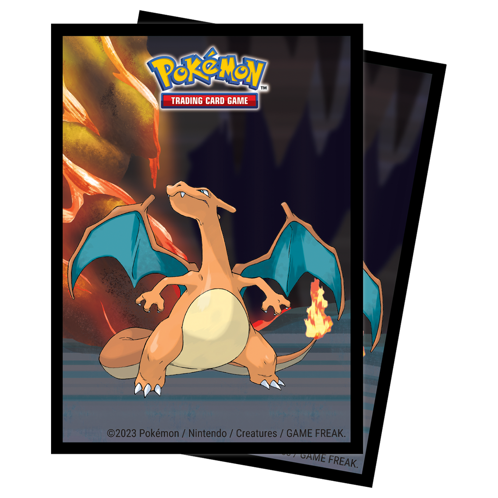 Gallery Series Scorching Summit Standard Deck Protector Sleeves (65ct) for Pokemon | Ultra PRO International