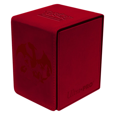 Elite Series: Charizard Alcove Flip Deck Box for Pokemon | Ultra PRO International