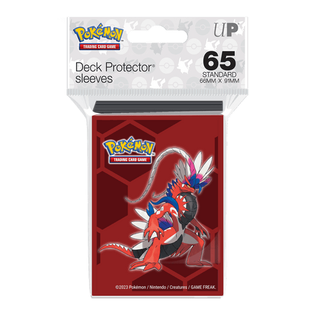 Koraidon Standard Deck Protector Sleeves (65ct) for Pokemon | Ultra PRO International