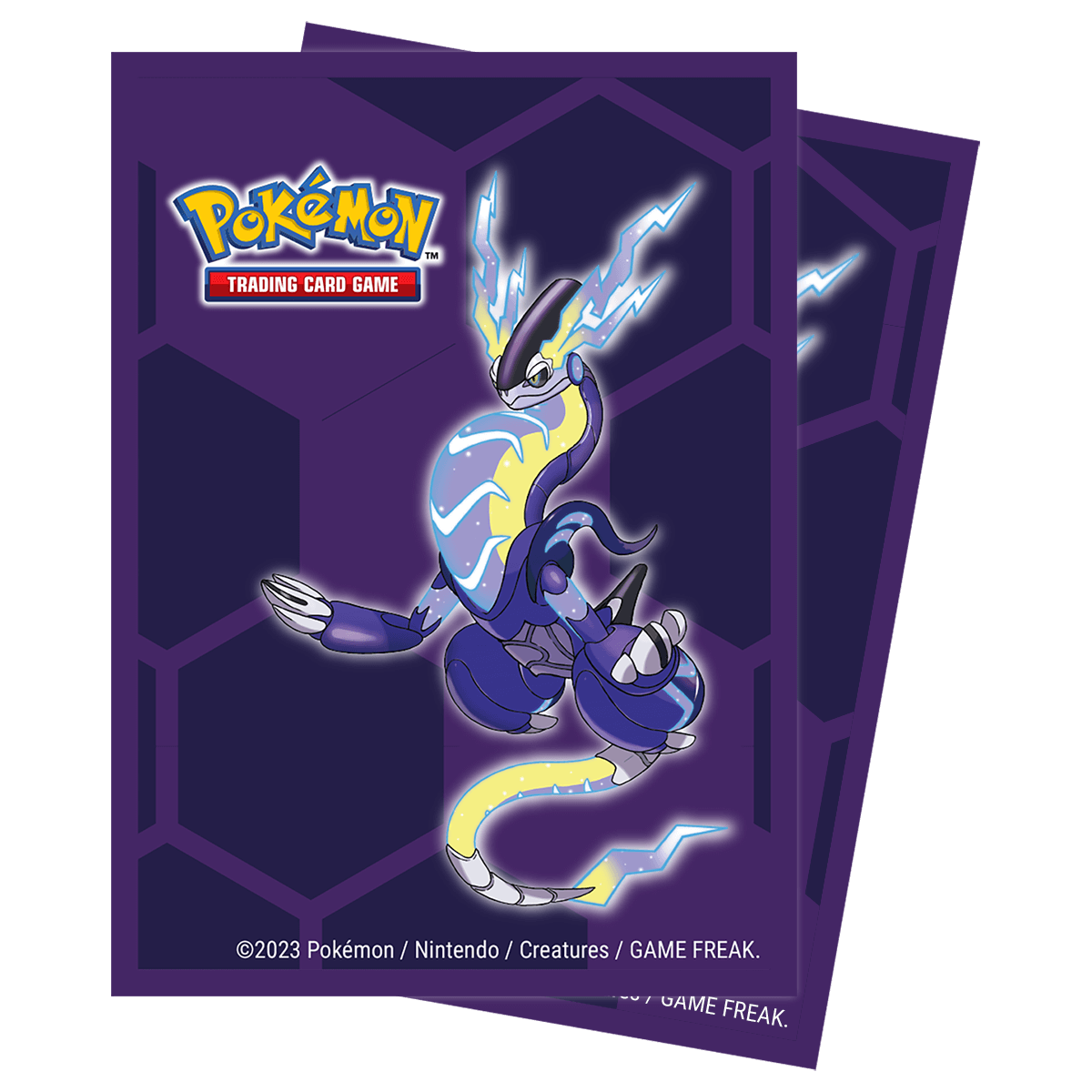65 Pochettes de protection pour cartes Pokémon avec Lucario par