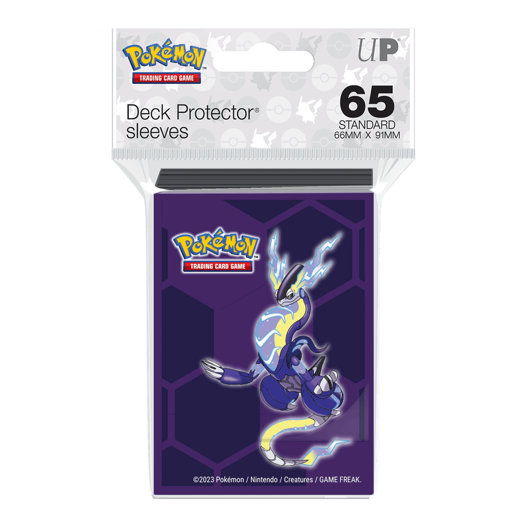 Miraidon Standard Deck Protector Sleeves (65ct) for Pokemon | Ultra PRO International