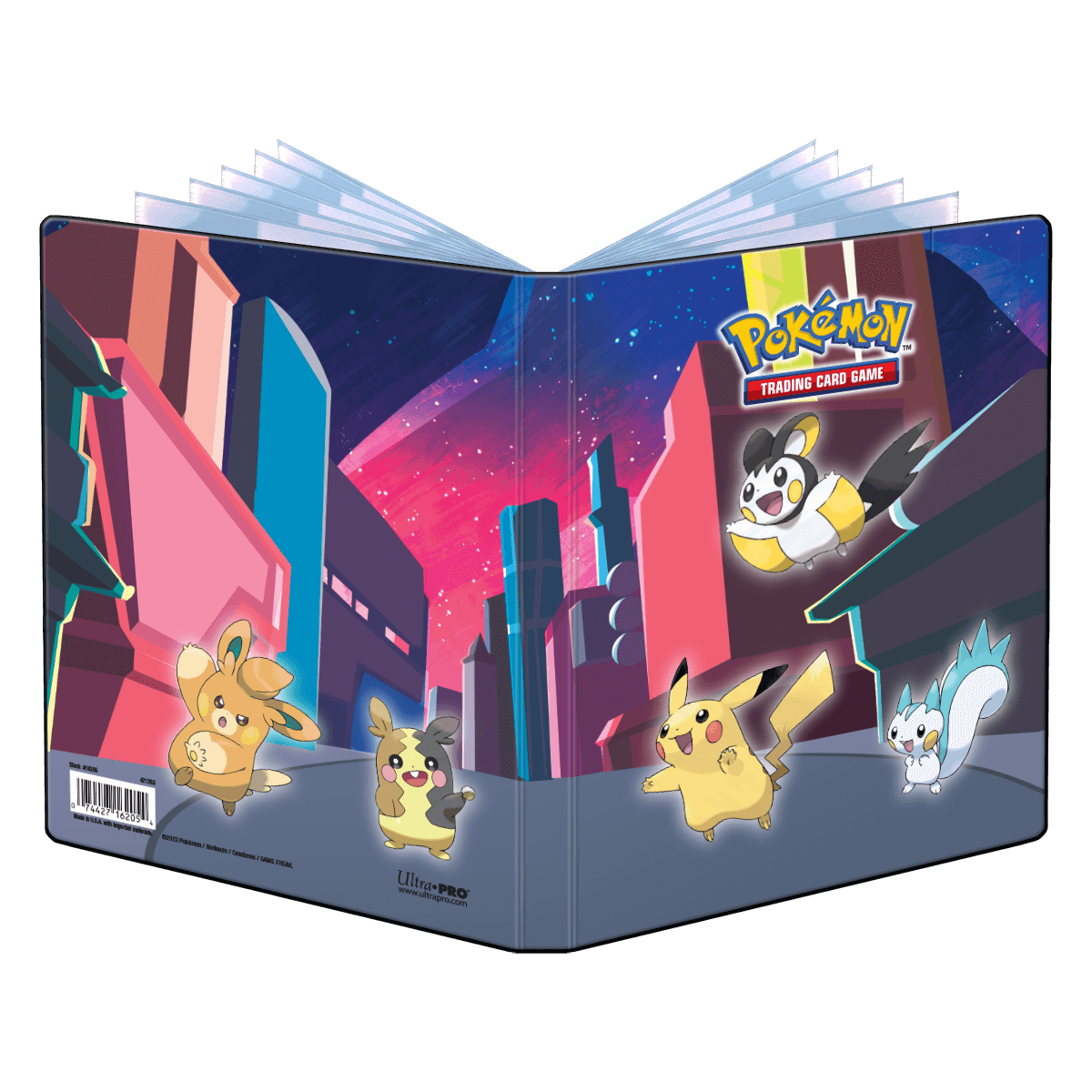 Gallery Series Shimmering Skyline 4-Pocket Portfolio for Pokémon | Ultra PRO International
