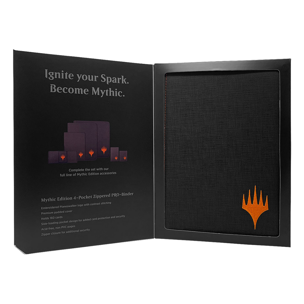 Mythic Edition 4-Pocket Zippered PRO-Binder for Magic: The Gathering | Ultra PRO International