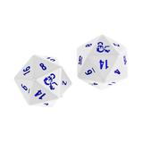 Heavy Metal Icewind D20 Dice Set (2ct) for Dungeons & Dragons | Ultra PRO International