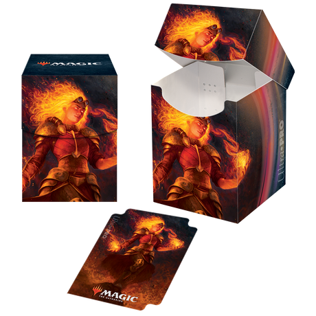 M21 Chandra, Heart of Fire PRO 100+ Deck Box for Magic: The Gathering | Ultra PRO International