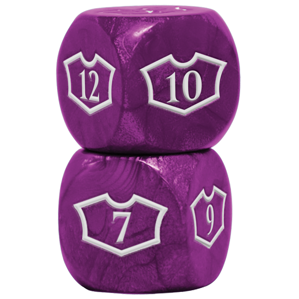 Deluxe D6 Loyalty Dice Set (4ct) with 7-12 for Magic: The Gathering | Ultra PRO International