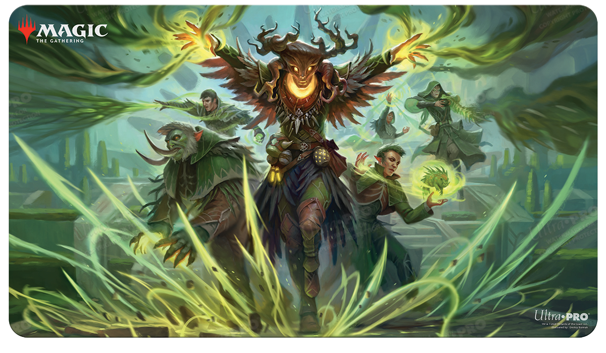 Strixhaven Witherbloom Command Standard Gaming Playmat for Magic: The Gathering | Ultra PRO International