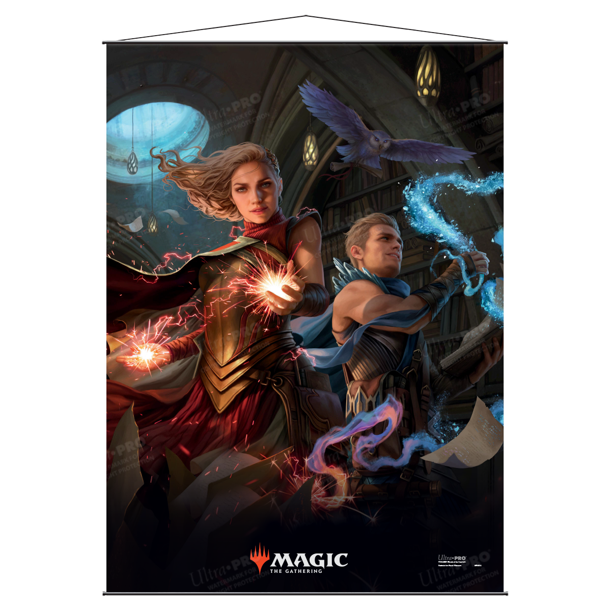 Strixhaven Will and Rowan Wall Scroll for Magic: The Gathering | Ultra PRO International