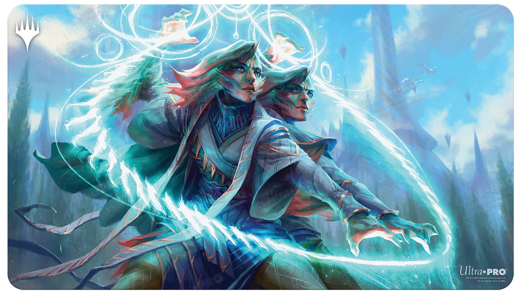 Strixhaven Adrix and Nev, Twincasters Standard Gaming Playmat for Magic: The Gathering | Ultra PRO International