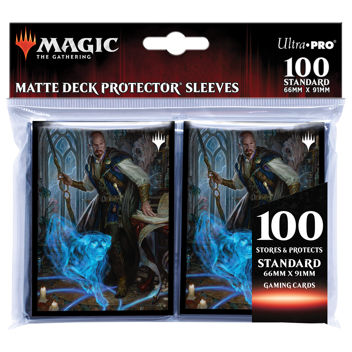 Adventures in the Forgotten Realms Mordenkainen Standard Deck Protector Sleeves (100ct) for Magic: The Gathering | Ultra PRO International
