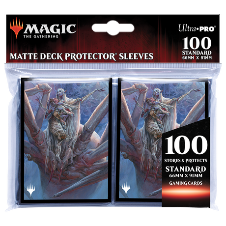 Adventures in the Forgotten Realms Lolth, Spider Queen Standard Deck Protector Sleeves (100ct) for Magic: The Gathering | Ultra PRO International