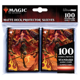 Adventures in the Forgotten Realms Zariel, Archduke of Avernus Standard Deck Protector Sleeves (100ct) for Magic: The Gathering | Ultra PRO International