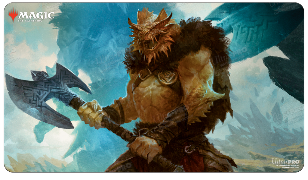 Commander Adventures in the Forgotten Realms Vrondiss, Rage of Ancients Standard Gaming Playmat for Magic: The Gathering | Ultra PRO International