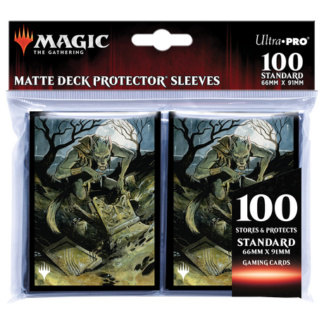Innistrad: Midnight Hunt Crypt Caller Standard Deck Protector Sleeves (100ct) for Magic: The Gathering | Ultra PRO International