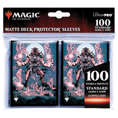Innistrad: Midnight Hunt Reckless Slasher Standard Deck Protector Sleeves (100ct) for Magic: The Gathering | Ultra PRO International