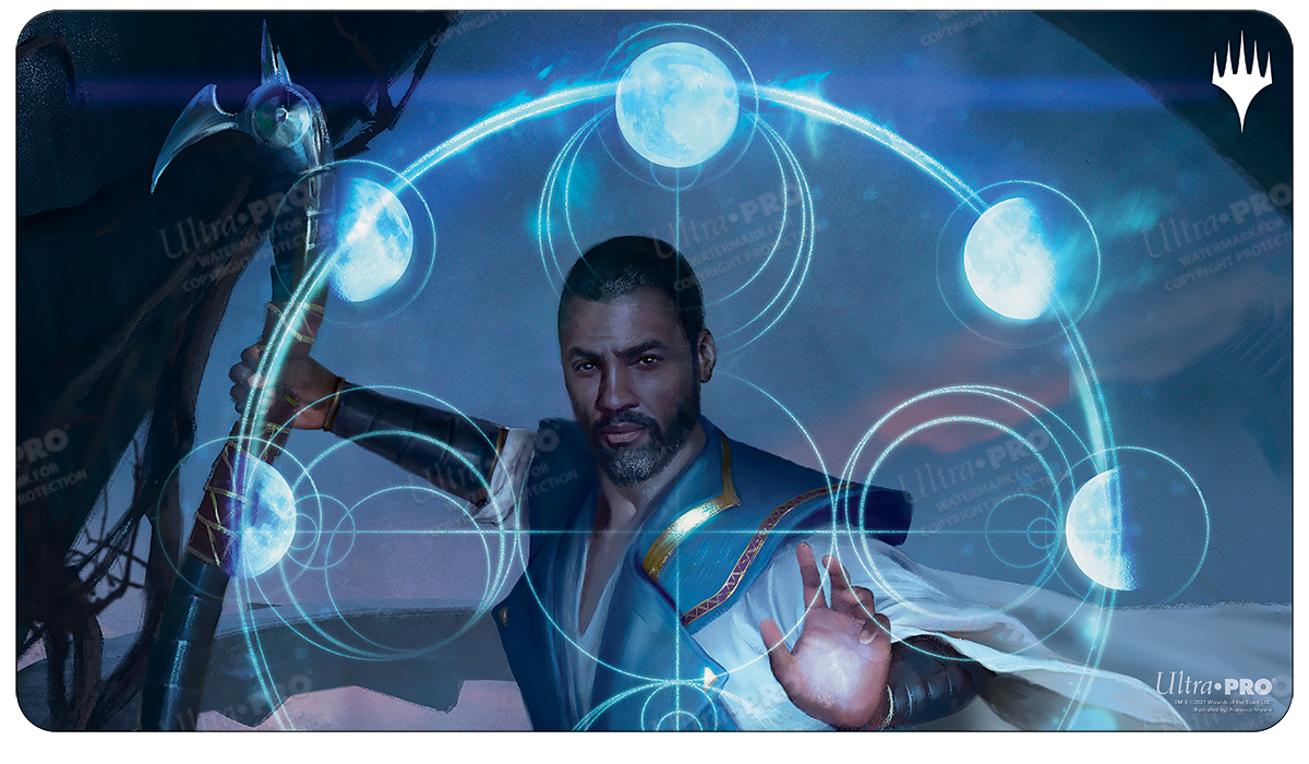 Innistrad: Midnight Hunt Teferi who Slows the Sunset Standard Gaming Playmat for Magic: The Gathering | Ultra PRO International