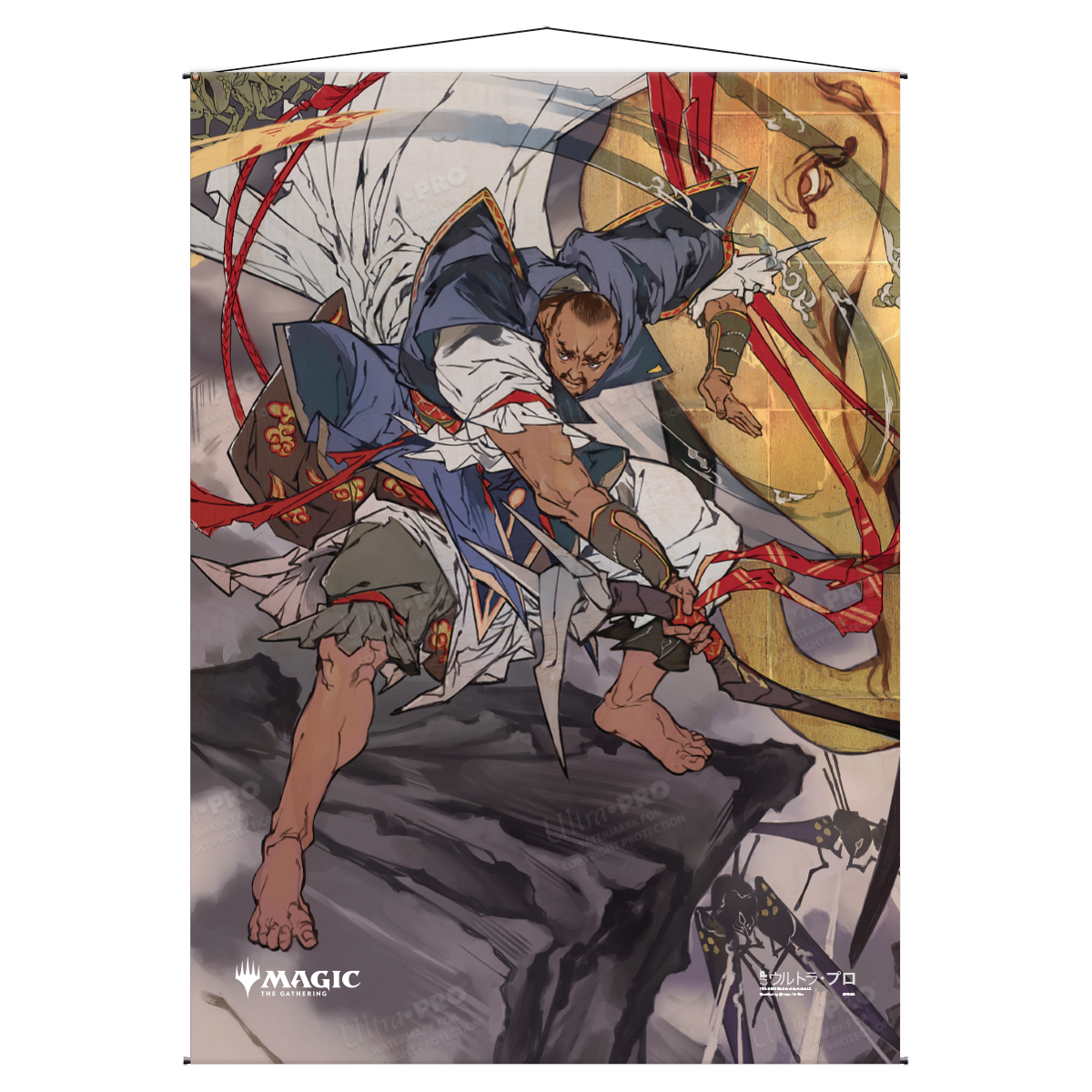 Japanese Mystical Archive Teferi's Protection Wall Scroll for Magic: The Gathering | Ultra PRO International