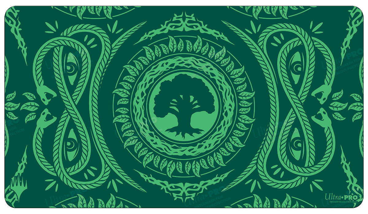 Mana 7 Forest Standard Gaming Playmat for Magic: The Gathering | Ultra PRO International