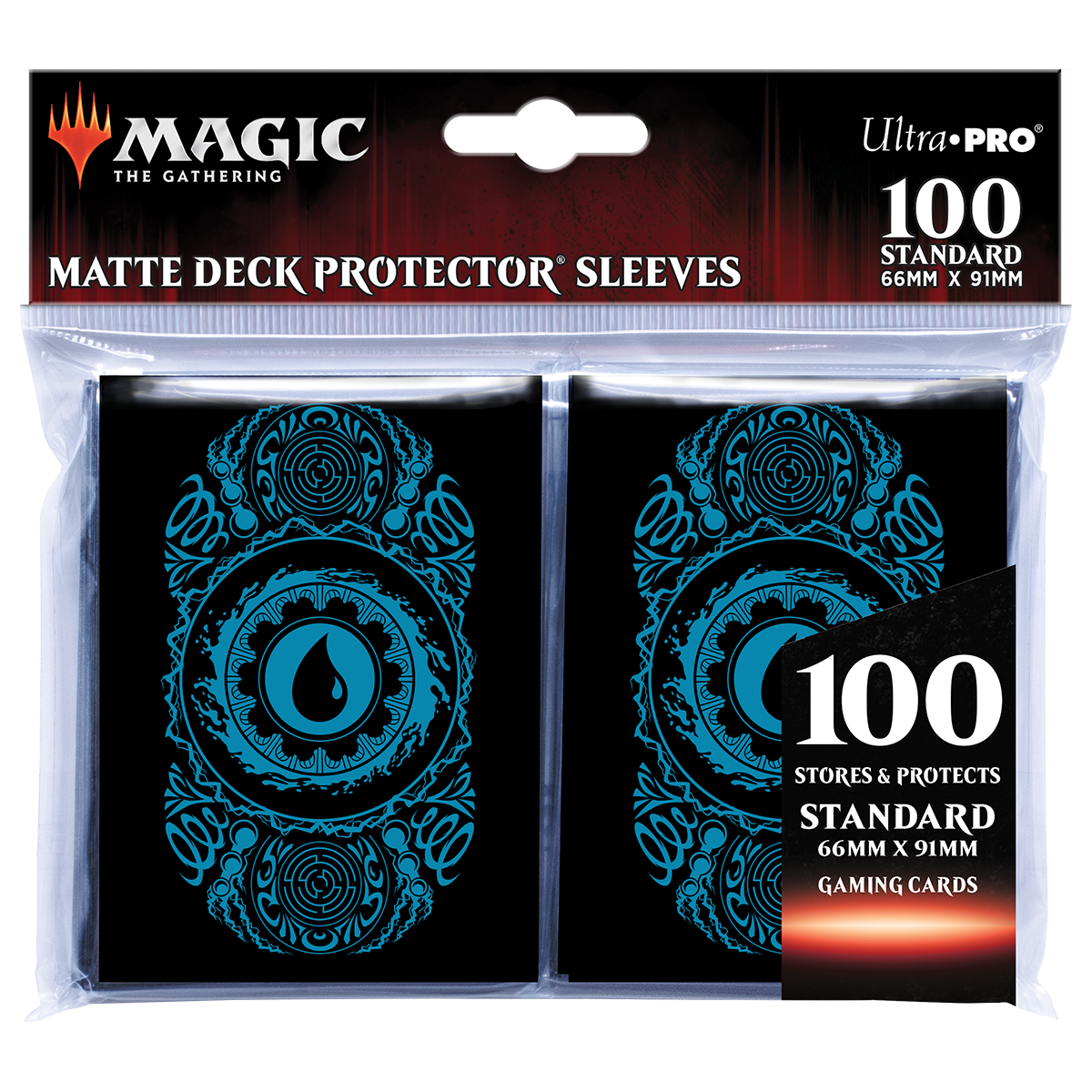 Mana 7 Island Deck Protector Sleeves (100ct) for Magic: The Gathering | Ultra PRO International