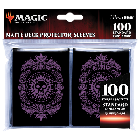 Mana 7 Swamp Deck Protector Sleeves (100ct) for Magic: The Gathering | Ultra PRO International