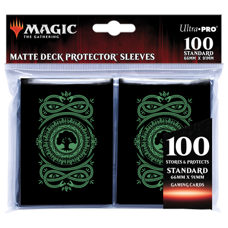 Mana 7 Forest Deck Protector Sleeves (100ct) for Magic: The Gathering | Ultra PRO International