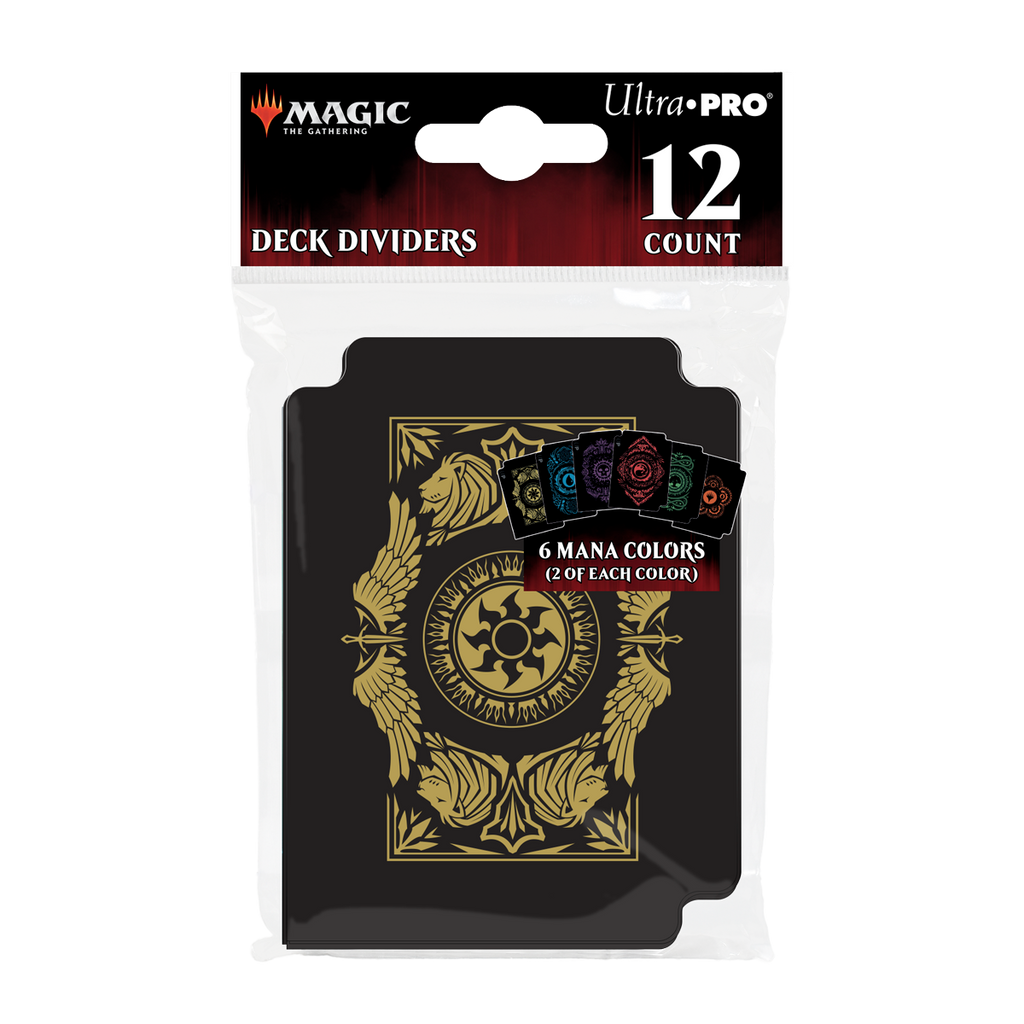 Mana 7 Card Deck Dividers Pack (12ct) for Magic: The Gathering | Ultra PRO International