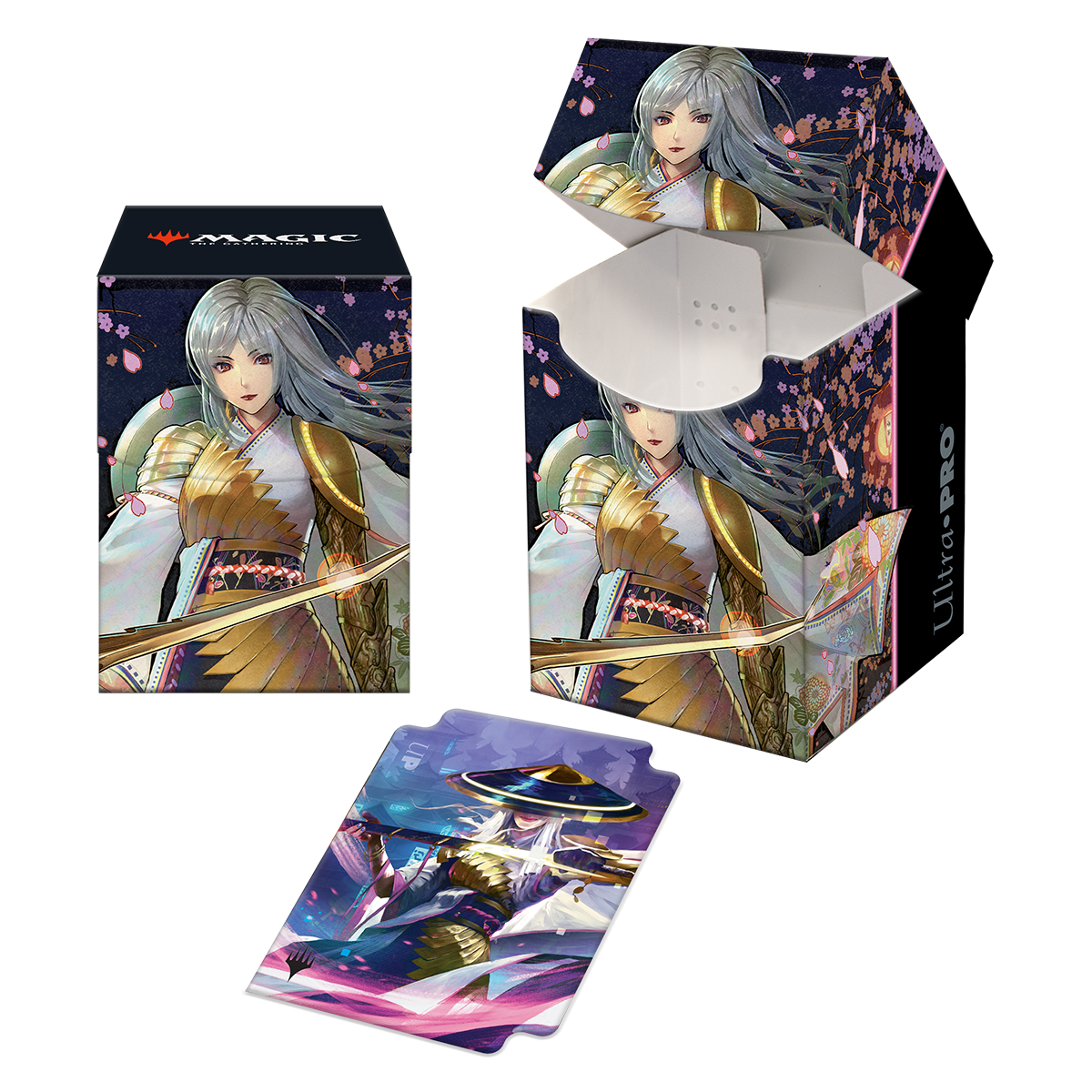 Kamigawa Neon Dynasty The Wandering Emperor 100+ Deck Box for Magic: The Gathering | Ultra PRO International