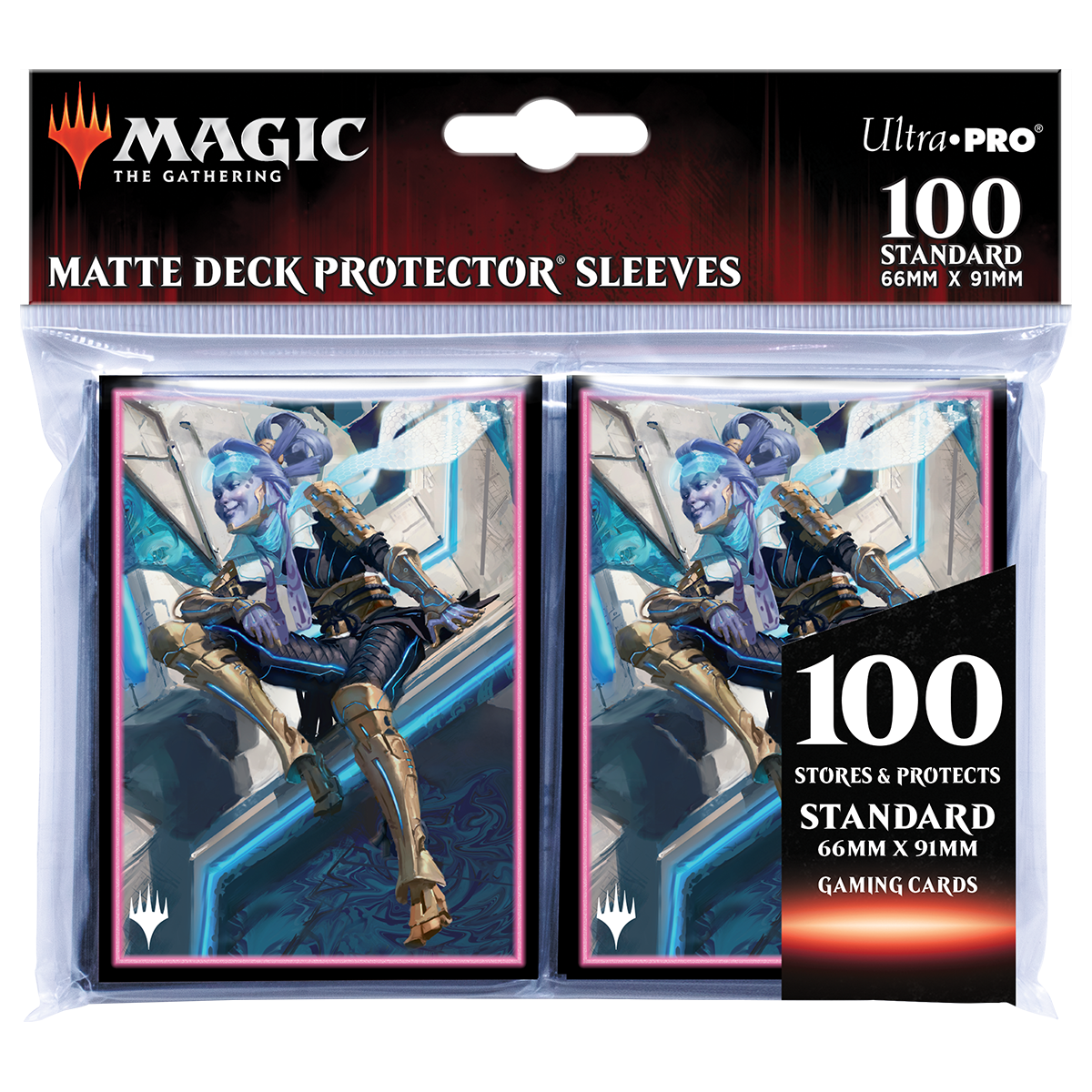 Kamigawa Neon Dynasty Kotori, Pilot Prodigy Standard Deck Protector Sleeves (100ct) for Magic: The Gathering | Ultra PRO International