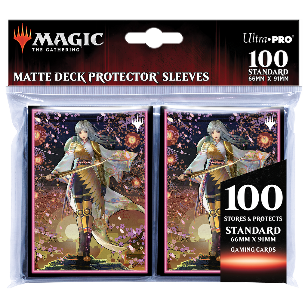 Kamigawa Neon Dynasty The Wandering Emperor Standard Deck Protector Sleeves (100ct) for Magic: The Gathering | Ultra PRO International