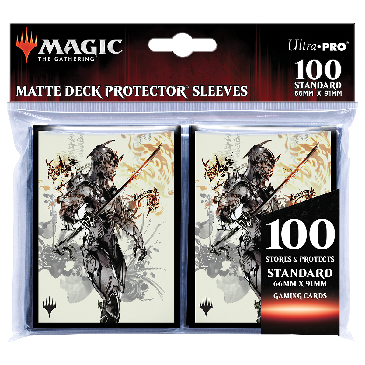 Kamigawa Neon Dynasty Satoru Umezawa Standard Deck Protector Sleeves (100ct) for Magic: The Gathering | Ultra PRO International