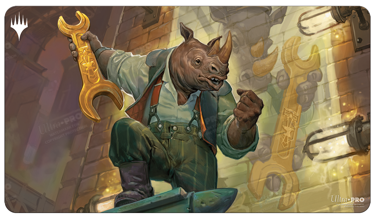 Streets of New Capenna Workshop Warchief Standard Gaming Playmat for Magic: The Gathering | Ultra PRO International